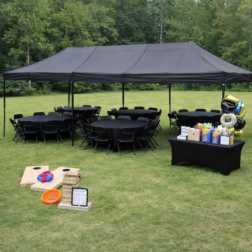 EcoGear Package 3 larger backyard party rental setup