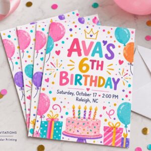 4×6 Custom Invitations