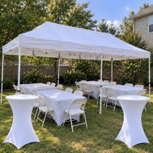 White 30 People Party Rentals Package 2
